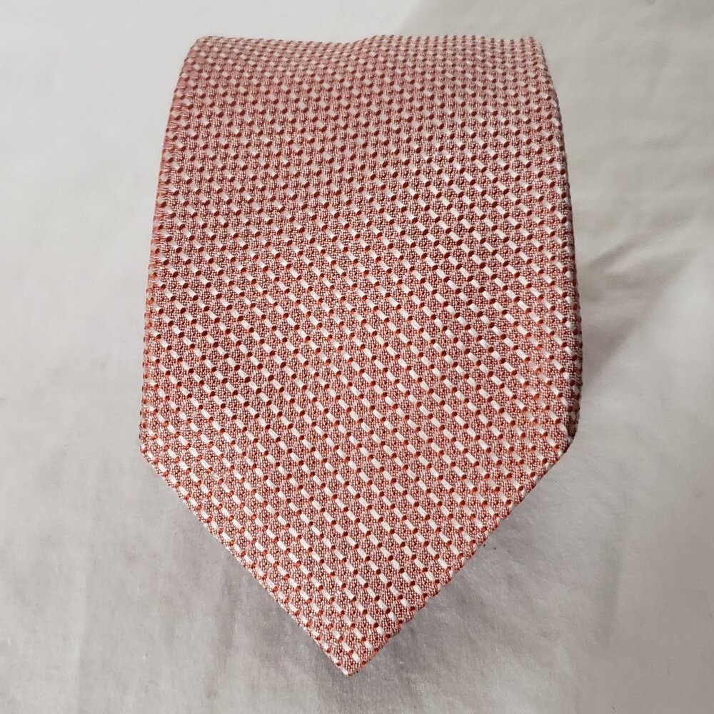 Altea Made in Italy 100% Silk Necktie - Red White